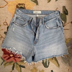 Curve Love 90's high rise relaxed cutoff shorts